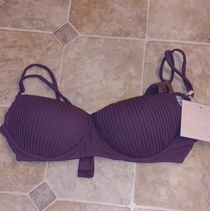 Kittenish bathing suit top